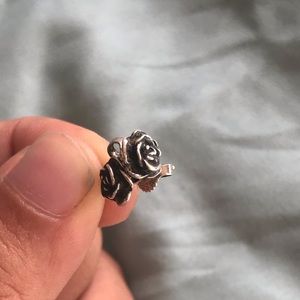 James Avery rose earrings
